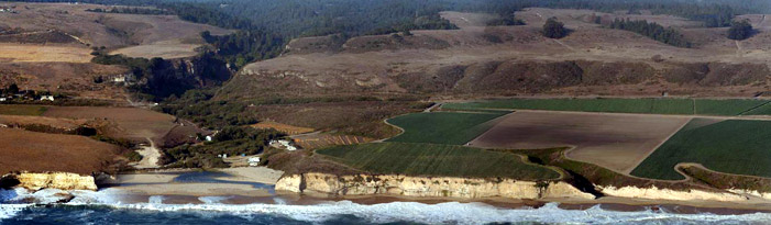 Aerial photo courtesy of californiacoastline.org